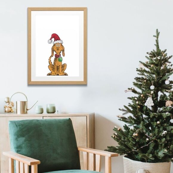 The Grinch Max Dog Print - Picture 2 of 3